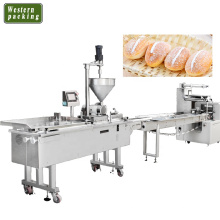 Máquina de sanduíche de pão automático, máquina de fabricação automática de sanduíche